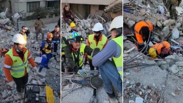 Rescatistas de Quintana Roo hallan a sobrevivientes en los terremotos de Turquía (VIDEO).