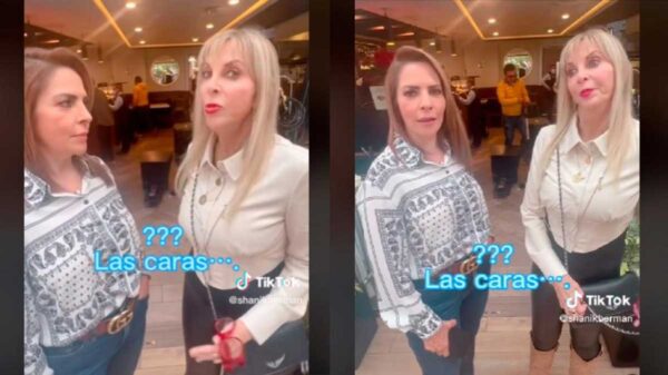 Shanik Berman y Ana María Alvarado viven incomodo encuentro
