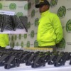 Incauta Policía de Colombia megacargamento de piezas para armas