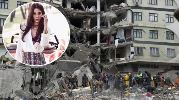 Tras el terremoto, actriz turca es reportada como desaparecida