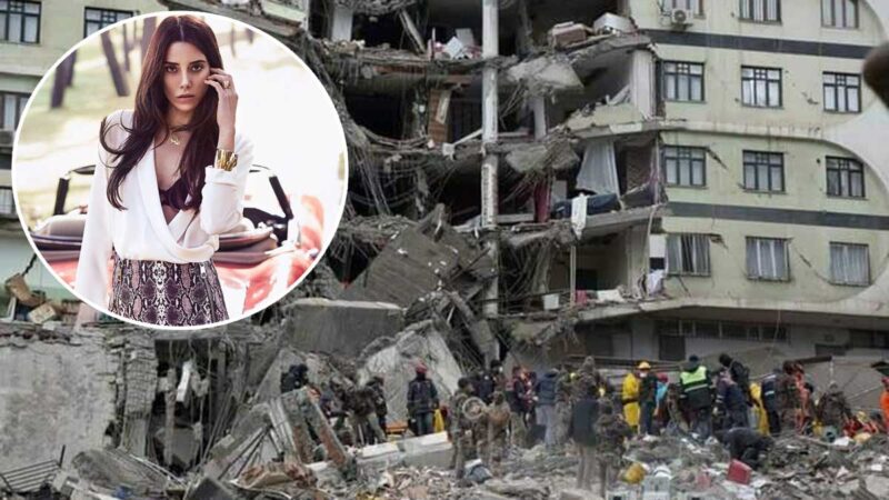 Tras el terremoto, actriz turca es reportada como desaparecida