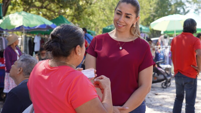 Escucha Marybel Villegas inquietudes ciudadanas en Cancún.