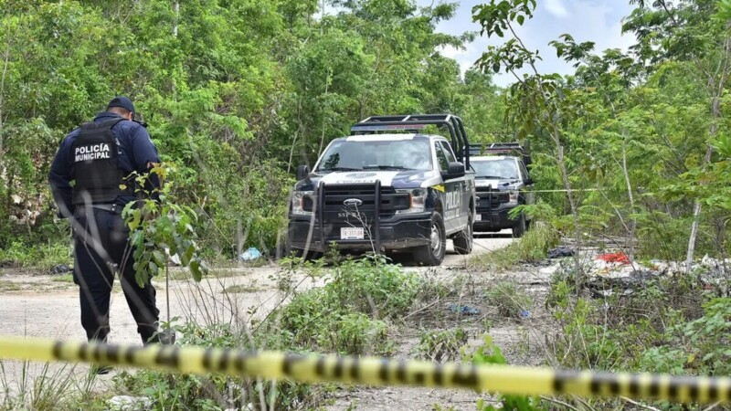 Hallan cuerpo ensabanado en la colonia Cuna Maya de Cancún.