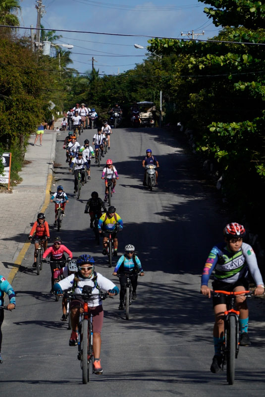 Con "Rodada por los humedales" impulsa Aguakan el cuidado del agua y del planeta