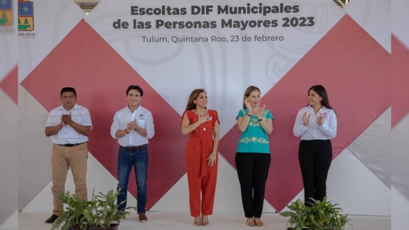 Tulum sede del concurso de escoltas para adultos mayores del DIF