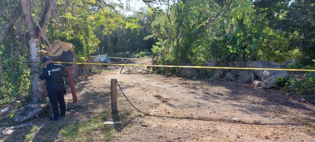 Velador muere calcinado al incendiarse palapa en Playa del Carmen; esta mañana fue localizado el cuerpo tras reportarse el siniestro.