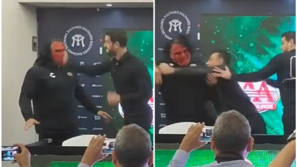 VIDEO: Adrián Marcelo abofetea a Chessman