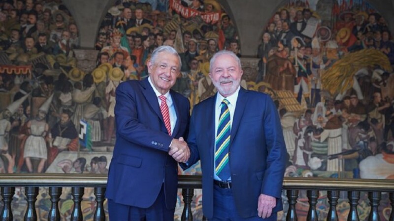 Lula promete a AMLO visitar México “lo antes posible”