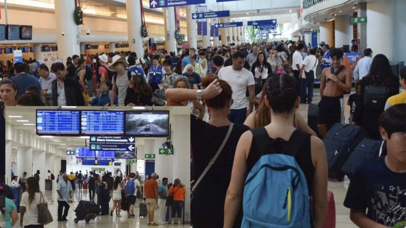 Mejora Aeropuerto de Cancún cifras de vuelos este fin de semana