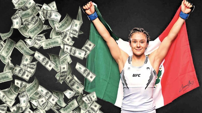 Alexa Grasso, primer mexicana en obtener una bolsa millonaria en UFC