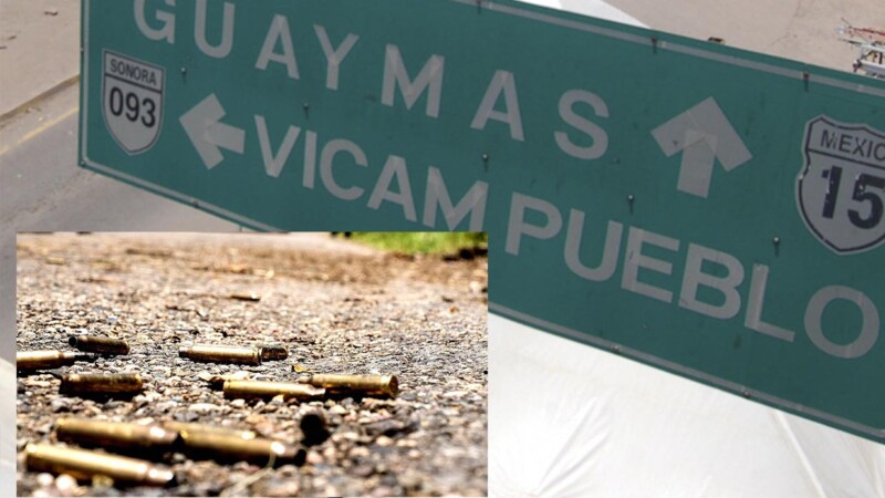 Violenta balacera en Sonora deja un muerto y suspensión de clases 