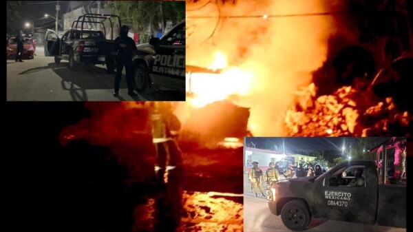 Vive delegación Alfredo V. Bonfil noche de intensas balaceras