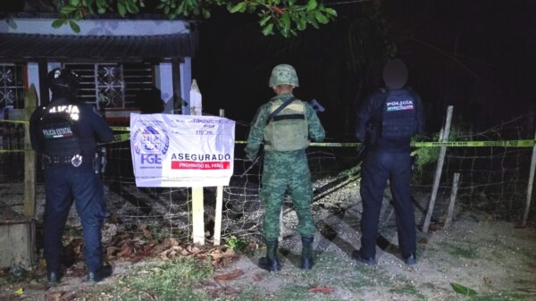 Asegura droga, equipo táctico y cartuchos útiles en una narcoguarida en OPB.