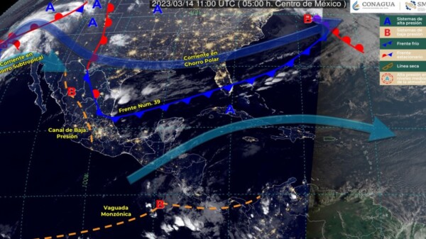Pronóstico del tiempo para hoy martes 14 de marzo 2023 en Quintana Roo.