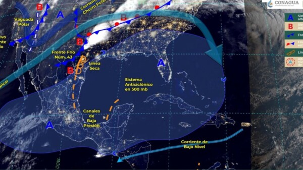 Pronóstico del clima para hoy viernes 24 de marzo 2023 en Quintana Roo.