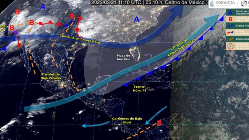 Pronóstico del clima para hoy martes 21 de marzo 2023 en Quintana Roo.