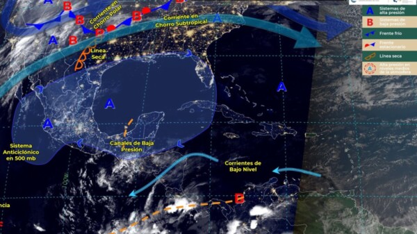 Pronóstico del clima para hoy martes 7 de marzo 2023 en Quintana Roo.