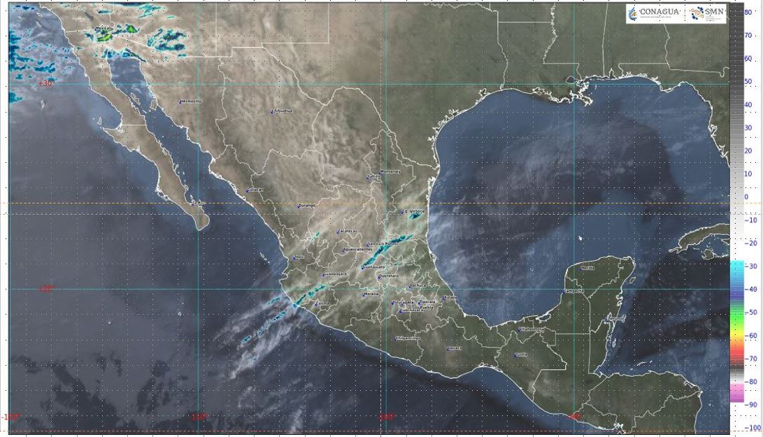 Pronóstico del clima para hoy domingo 5 de marzo 2023 en Quintana Roo; cielo parcialmente nublado, sin lluvias y ambiente caluroso.