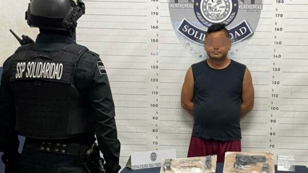 Detenido por tentativa de homicidio en el Ejido de Playa del Carmen.