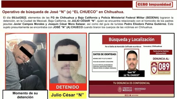 “Sin confirmar la muerte de ‘El Chueco’; se realiza análisis”