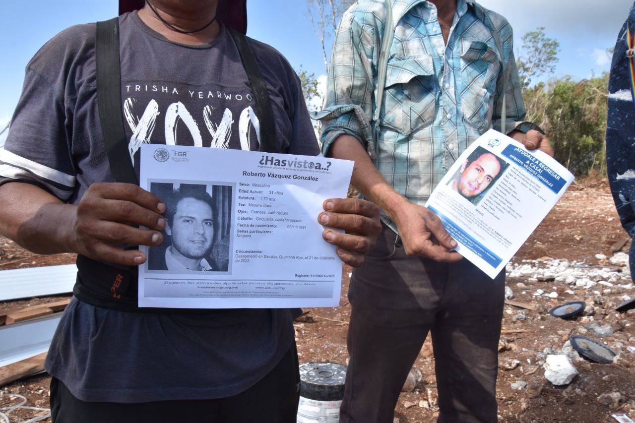 Realizan operativo de búsqueda de desaparecidos en Cancún, Bacalar y Felipe Carrillo Puerto; se sumaron familiares y miembros de colectivos.