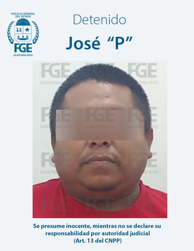 José “P” fue aprehendido por su probable participación en el ilícito de robo agravado.