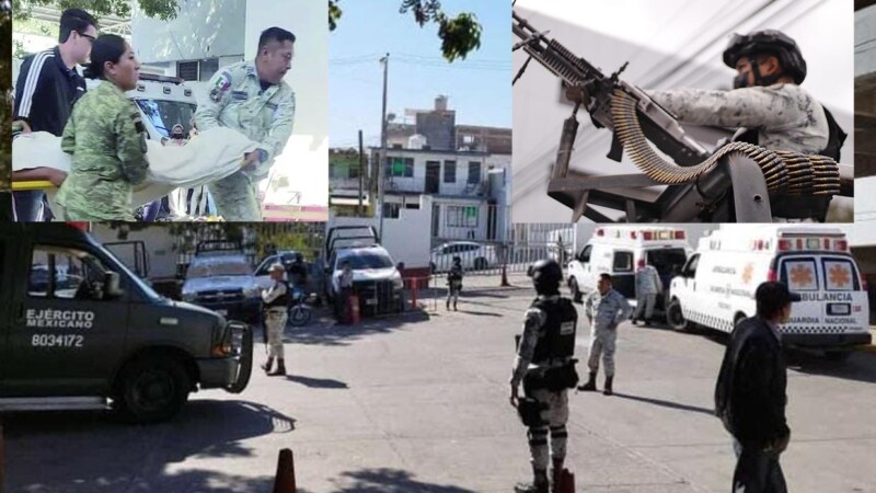 Guardia nacional ametralla por accidente a 9 compañeros