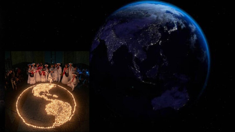 Participan 190 países en apagón por la Hora del Planeta