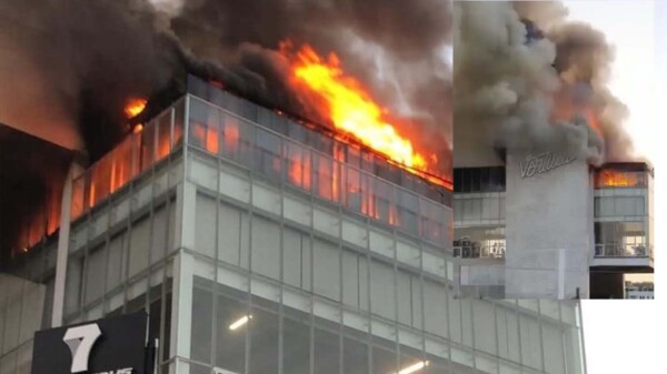 Delincuentes desatan quema de negocios en Michoacán