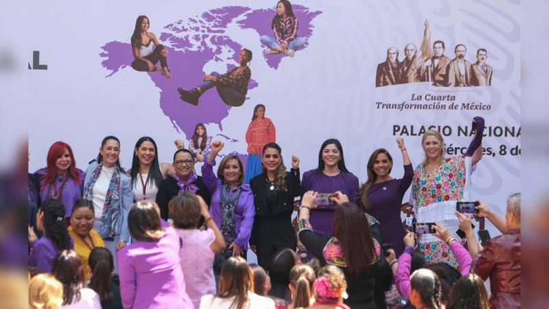 Las mujeres trabajamos en la transformación del país: Mara Lezama