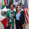Mara Lezama y Dorothy Nguttter fortalecen relación bilateral y labor conjunta