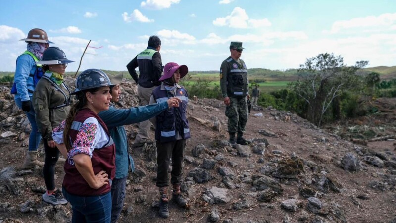Mara Lezama destaca avances en salvamento arqueológico por obras del Tren Maya
