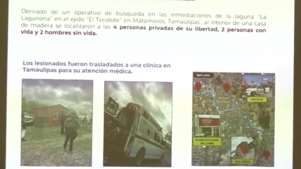 Los cuatro secuestrados fueron hallados en una casa de madera