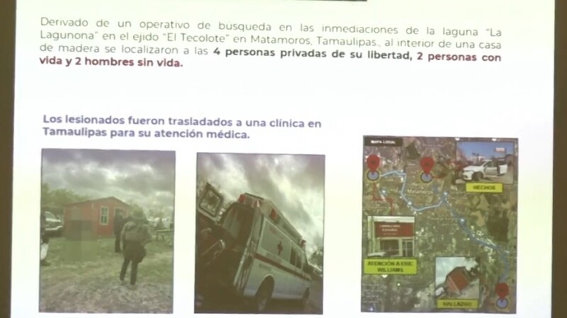 Los cuatro secuestrados fueron hallados en una casa de madera