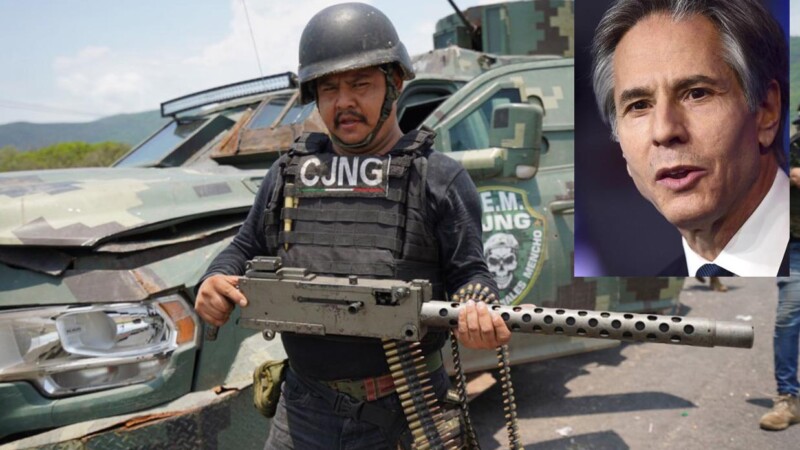 México bajo control de los carteles: Antony Blinken