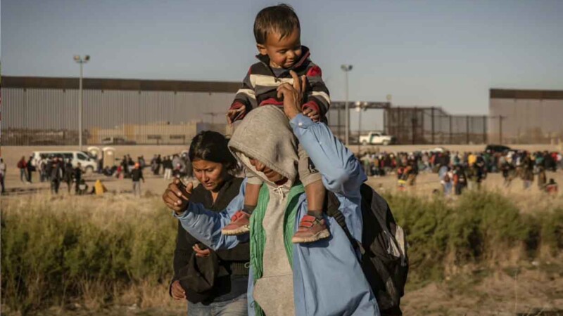 Ante el temor a nuevas redadas del INM, oleada de migrantes intenta cruzar a EEUU