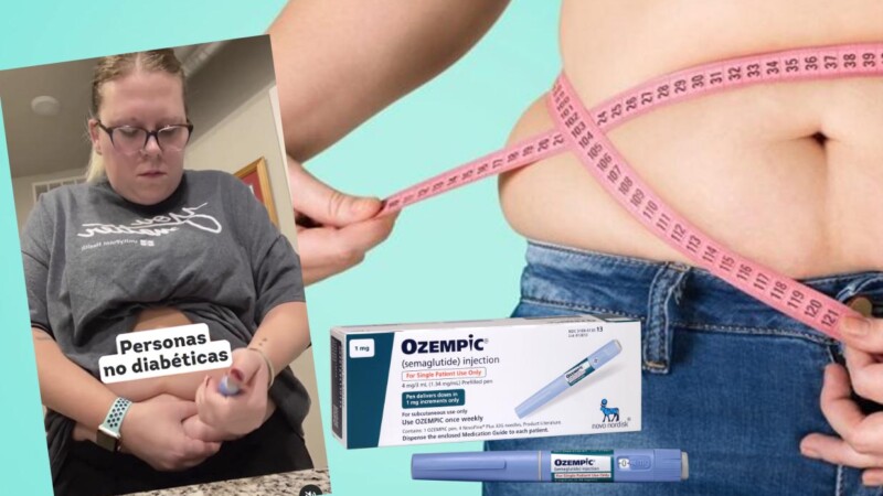 TikTok genera furor por el Ozempic, medicamento que logra bajar de peso