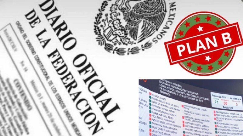 Publican en DOF Plan B de reforma electoral