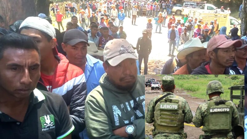 Militares son retenidos en su cuartel por pobladores en Guerrero