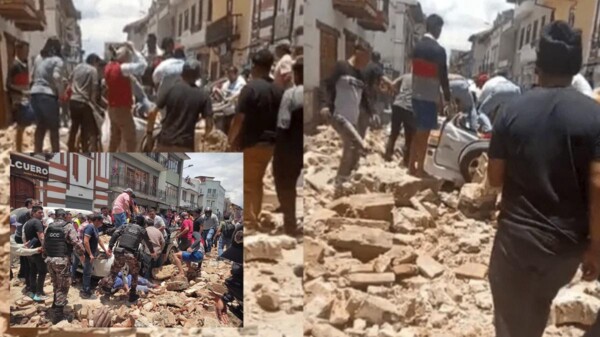 Temblor en Ecuador deja a trece personas sin vida