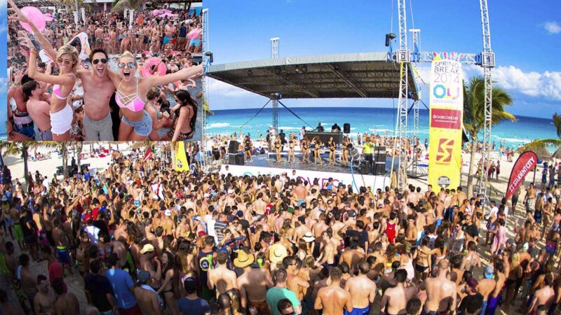 Cancún espera por lo menos 35 mil turistas en Spring Break: Hoteleros