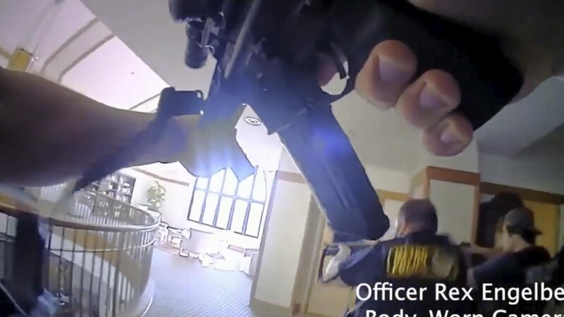 Difunden video del enfrentamiento con tiradora homicida en Nashville