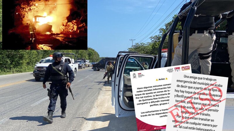 Desmiente SSPQROO "toque de queda" por balaceras en Bonfil