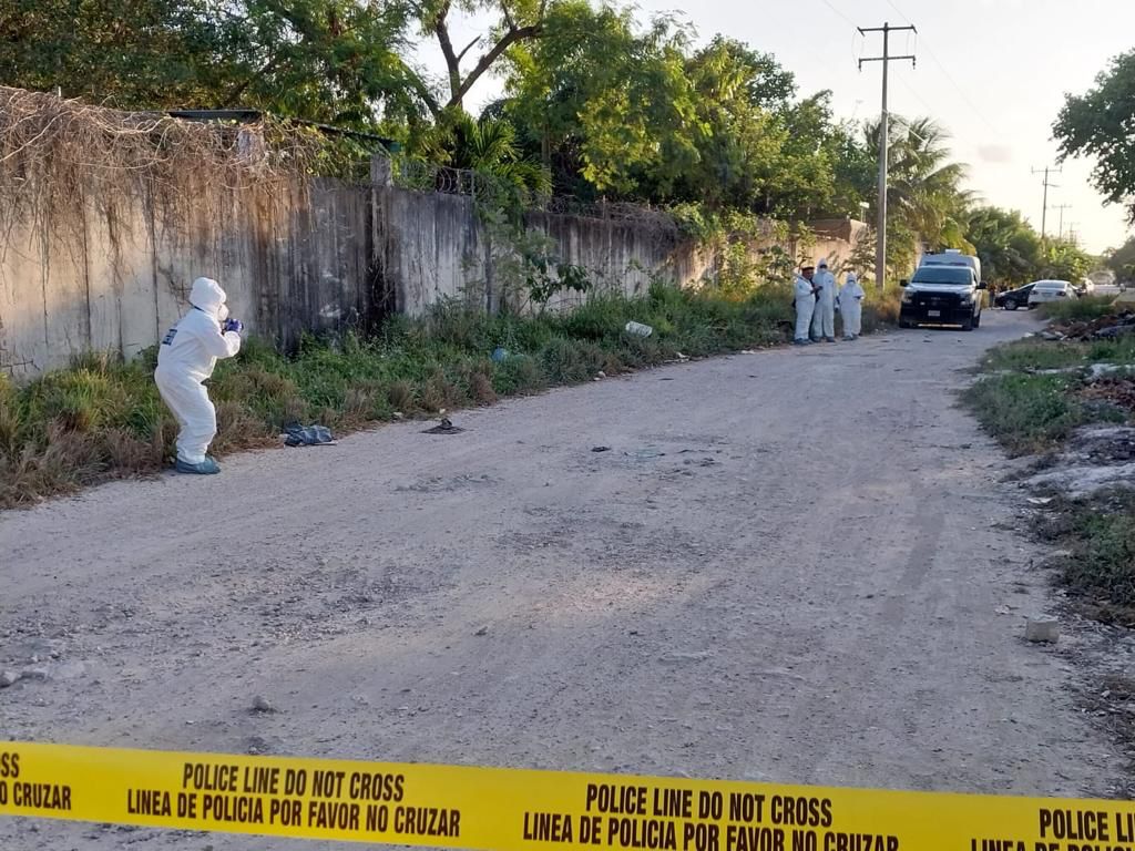 Cancún: Hallan dos cráneos humanos en la colonia El Maracuyá, en la Sm. 248; los restos humanos fueron localizados por colectivo de búsqueda.