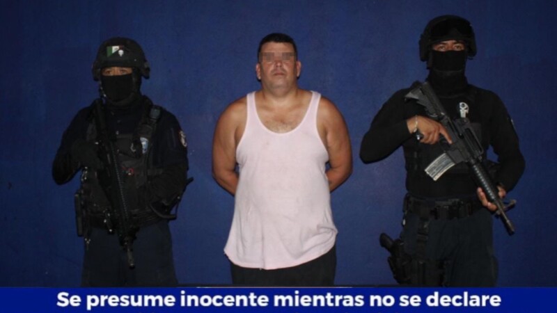 Cae venezolano con droga en el fraccionamiento Aloja en Cancún.