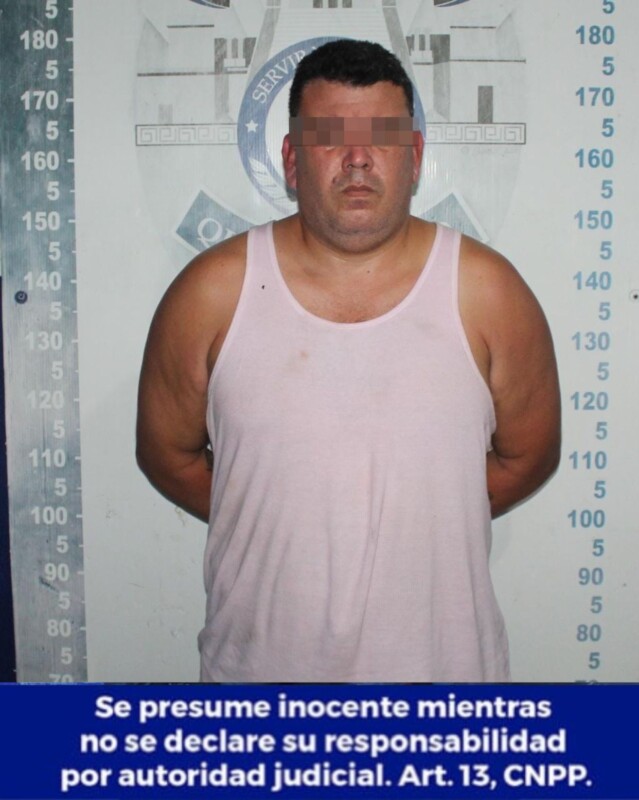 Cae venezolano con droga en el fraccionamiento Aloja en Cancún; José Miguel “N” tenía en su poder varias dosis de marihuana.