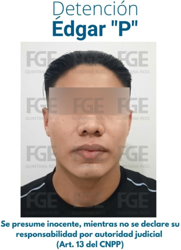 Detienen en Mérida a presunto homicida que huyó de Cozumel; Édgar “P” está relacionado con la muerte de un hombre.