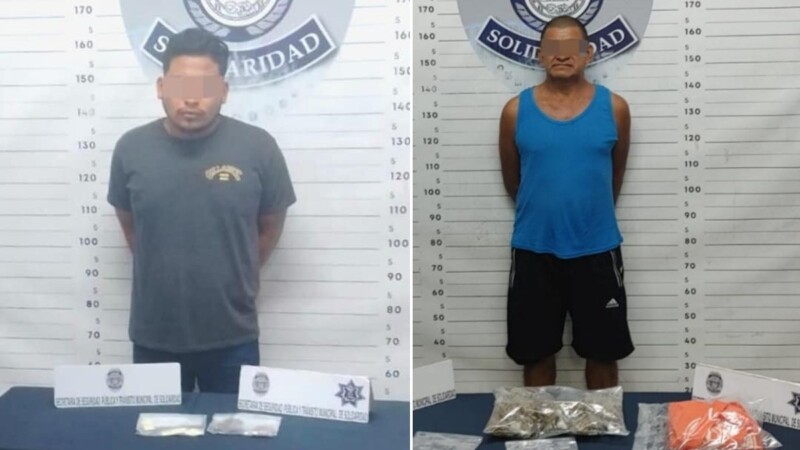 Caen cuatro narcodistribuidores en Playa del Carmen.