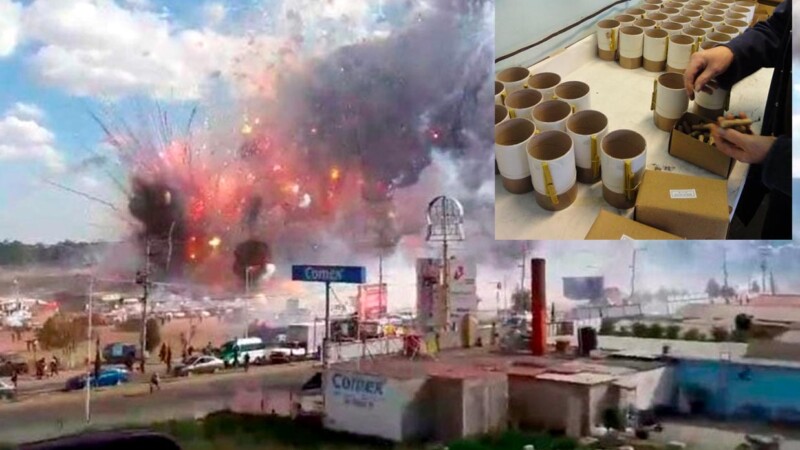 Prohibe Congreso maquila de pirotecnia en áreas habitacionales