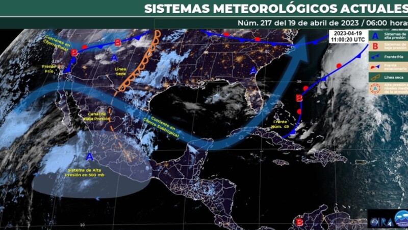 Pronóstico del clima para hoy miércoles 19 de abril 2023 en Quintana Roo